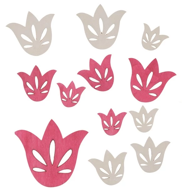 Fa tulipánok mix méret,  12 db