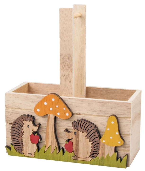 Őszi fa kosár 14 cm