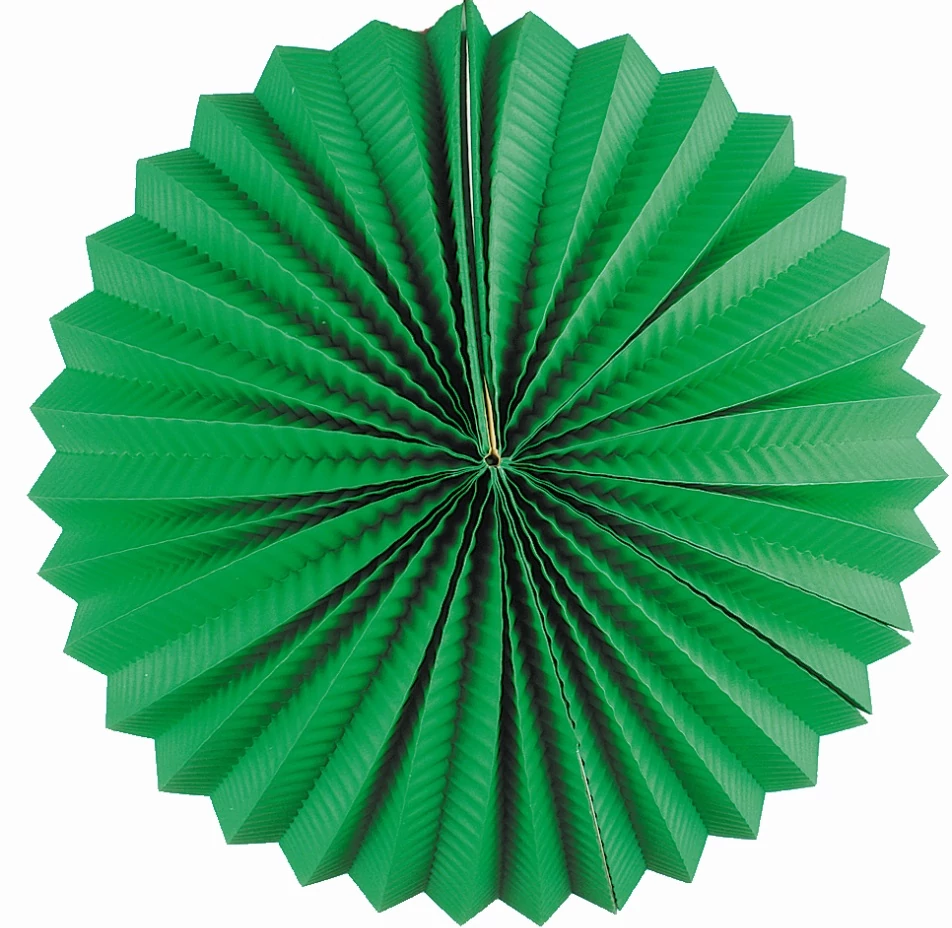 Gömb alakú lampion 25 cm - zöld
