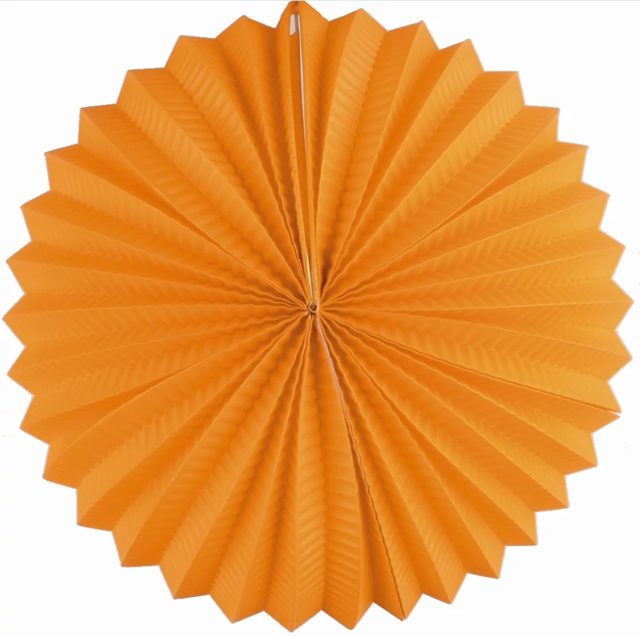 Gömb alakú lampion 25 cm - narancs színű