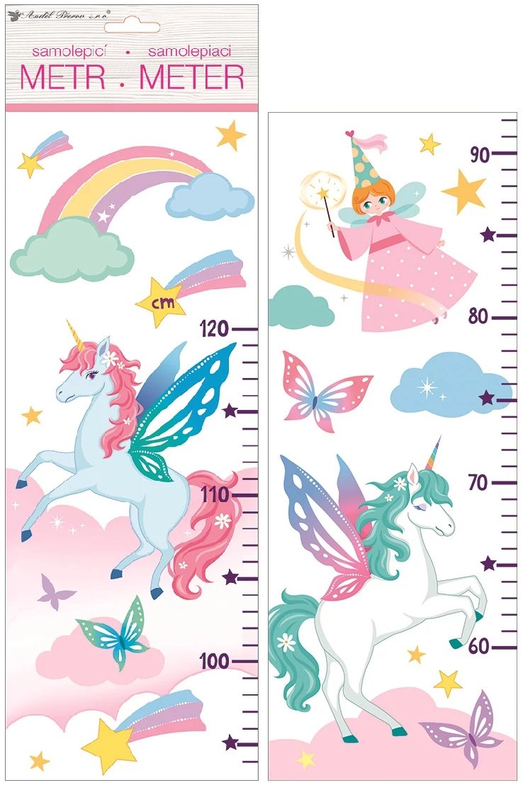 Falmatrica magasságmérő egyszarvú  120 cm-ig